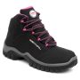 Bota de Segurança em Microfibra Estival Energy - Preto e Pink EN10071S2Bota de Segurança em Microfibra Estival Energy - Preto e Pink EN10071S2