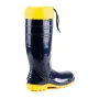 PVC LONGA AZUL-AMARELA COM POLAINA